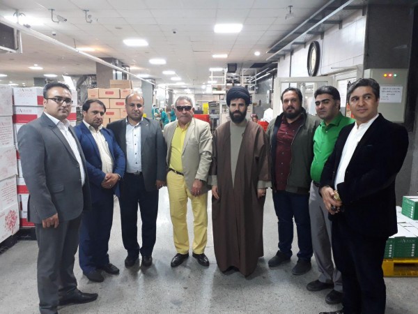 بازدید رئیس و اعضای شورای اسلامی از شرکت تولیدی آچاچی | شورای اسلامی شهر  صفادشت